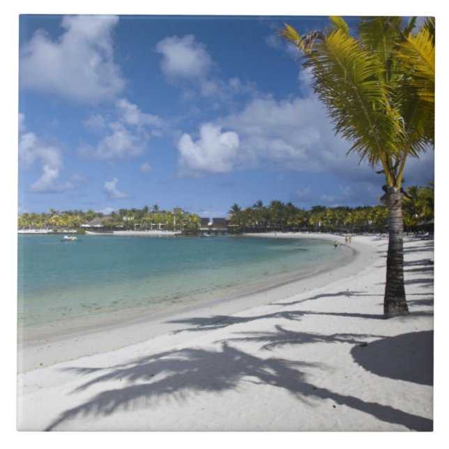 Azulejo De Cerâmica Maurícia, Maurícia Oriental, Trou d'Eau Douce, (Frente)