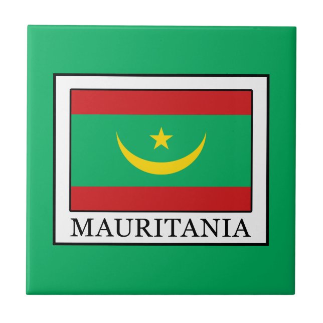 Azulejo De Cerâmica Mauritânia (Frente)