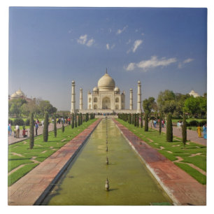 Azulejo De Cerâmica Mausoléu Taj Mahal / Agra, Índia 2