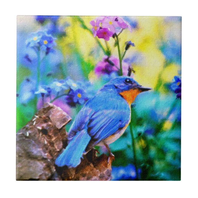 Azulejo De Cerâmica Meadow Melody (Frente)