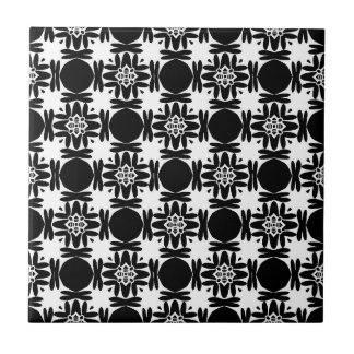 Azulejo De Cerâmica Medalhão de Obsidiana