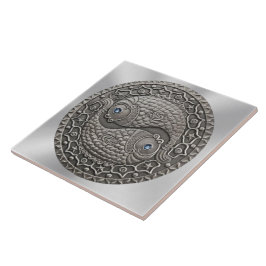 Azulejo De Cerâmica Medalhão dos peixes