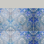Azulejo De Cerâmica Medalhão Mosaico Azul - Olhar Pedra em Dor<br><div class="desc">Padrão surpreendente de azulejos cerâmicos ornamentais apresentando um mosaico de medalhão azul de aparência esmaecida. Ele tem uma aparência sofisticada e eterno que irá adicionar um toque de elegância à sua casa. O design de mosaico é intrincado e detalhado, perfeito para adicionar um toque de olho a qualquer sala. Se...</div>