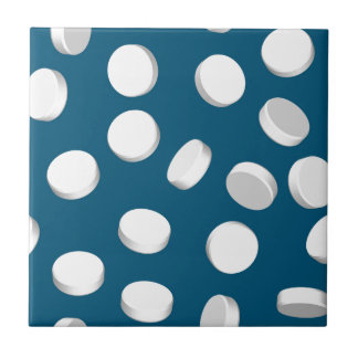 Azulejo De Cerâmica medicamentos para pílulas azuis