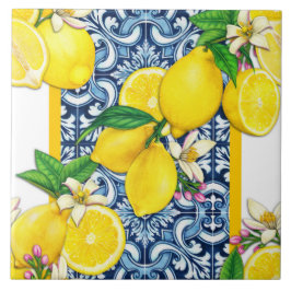 Azulejo De Cerâmica Mediterranean Traditional Pattern