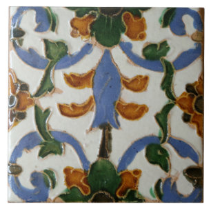 Azulejo De Cerâmica Mediterrâneo Antigo