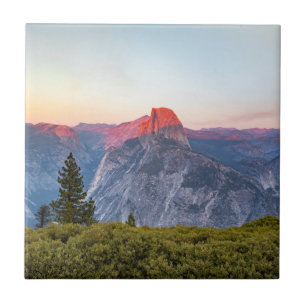 Azulejo De Cerâmica Meio parque nacional da abóbada   Yosemite