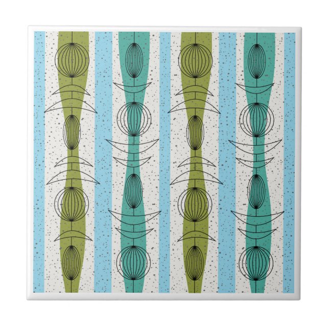 Azulejo De Cerâmica Meio século Modern Mobiles 1 (Frente)