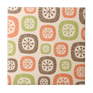 Azulejo De Cerâmica Meio século Moderna Era Atômica