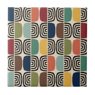 Azulejo De Cerâmica Meio século Moderna Era Atômica