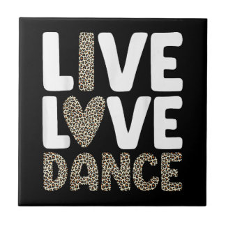 Azulejo De Cerâmica Melhor Arte De Dança Para Homens Meninas Dançando 