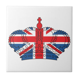 Azulejo De Cerâmica Melhor de Ingleses, coroa, Union Jack
