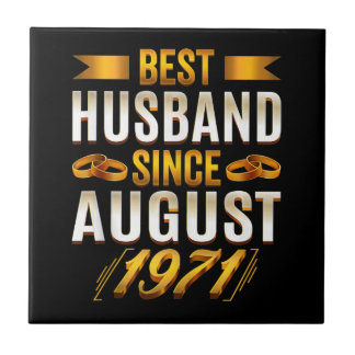 Azulejo De Cerâmica Melhor Marido Significando Parentes do Aniversário