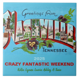 Azulejo De Cerâmica Memória de Nashville Tennessee