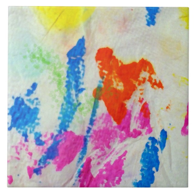 Azulejo De Cerâmica Mensagem (Frente)