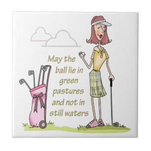 Azulejo De Cerâmica Mentira em pastos verdes