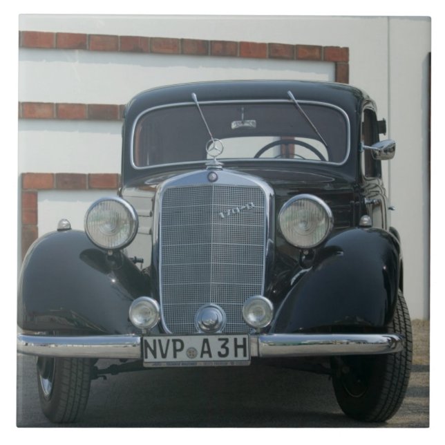 Azulejo De Cerâmica mercedes antigo (Frente)
