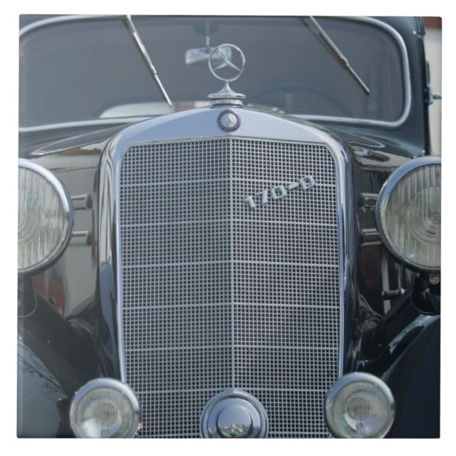 Azulejo De Cerâmica mercedes antigo 2 (Frente)