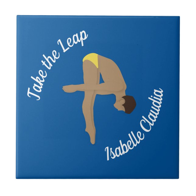 Azulejo De Cerâmica Mergulho (Frente)