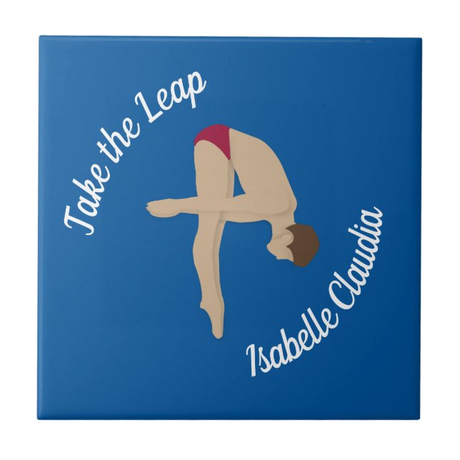 Azulejo De Cerâmica Mergulho (Frente)