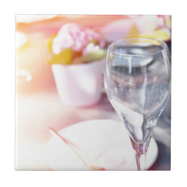 Azulejo De Cerâmica Mesa de casamento