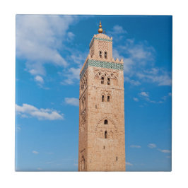 Azulejo De Cerâmica Mesquita Koutoubia - Marraquexe, Marrocos
