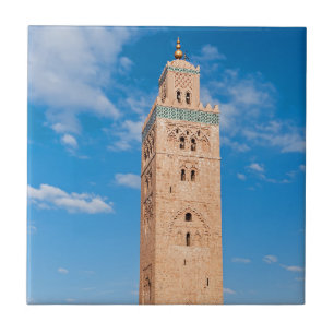 Azulejo De Cerâmica Mesquita Koutoubia - Marraquexe, Marrocos