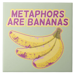 Azulejo De Cerâmica Metafia - Tipografia engraçada