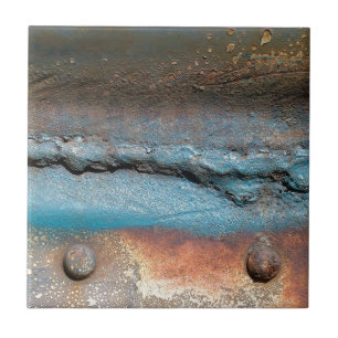 Azulejo De Cerâmica Metal oxidado
