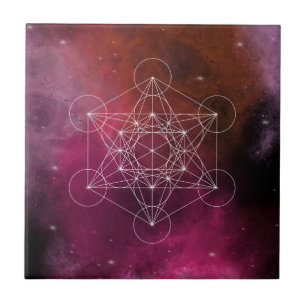 Azulejo De Cerâmica Metatron arcanjo zen