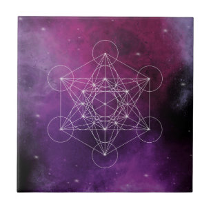 Azulejo De Cerâmica Metatron, chakra, zen, geométrico sagrado, anjo,