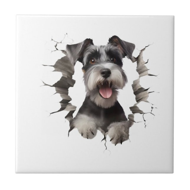 Azulejo De Cerâmica Meu cachorrinho (Frente)