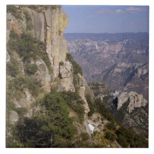 Azulejo De Cerâmica México, estado de Chihuahua, Canyon de cobre. O