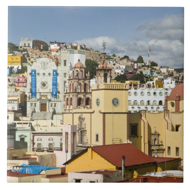 Azulejo De Cerâmica México, Estado de Guanajuato, Guanajuato. Basílica (Frente)