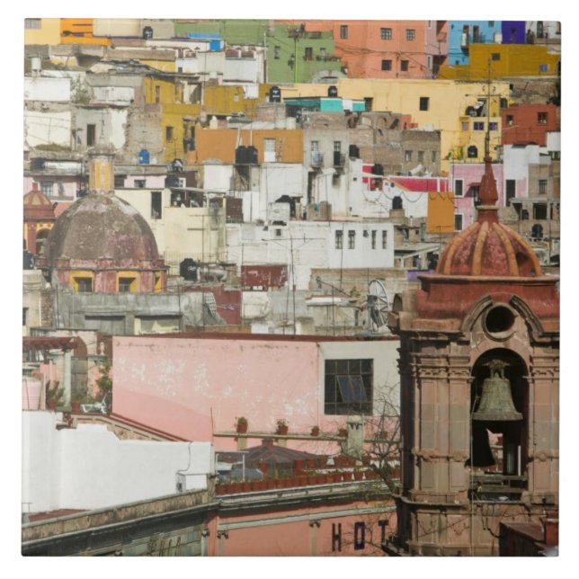 Azulejo De Cerâmica México, Estado de Guanajuato, Guanajuato. Modelo d (Frente)