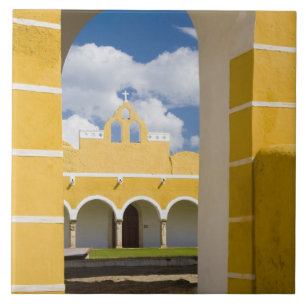 Azulejo De Cerâmica México, Yucatan, Izamal. O Convento Franciscano 2