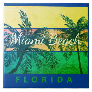 Azulejo De Cerâmica miami Beach Flórida