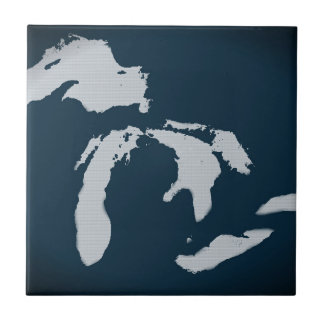 Azulejo De Cerâmica Michigan e os grandes lagos