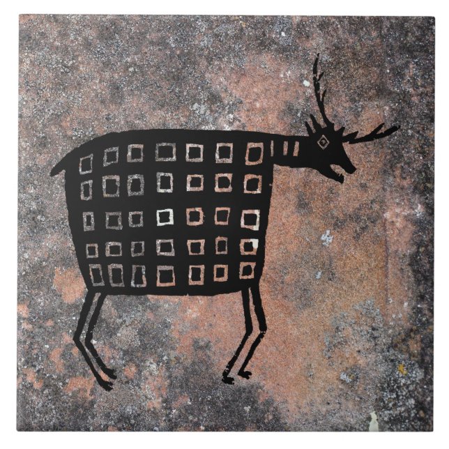 Azulejo De Cerâmica mimbres Pottery Design (Frente)