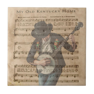 AZULEJO DE CERÂMICA MINHA VELHA CASA KENTUCKY