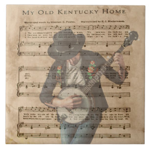 AZULEJO DE CERÂMICA MINHA VELHA CASA KENTUCKY