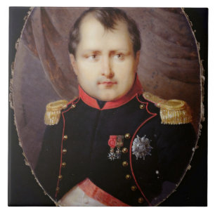 Azulejo De Cerâmica Miniatura do retrato T34002 de Napoleon mim