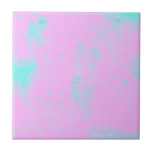Azulejo De Cerâmica Minimalismo de abstrato Art Pastel Rosa