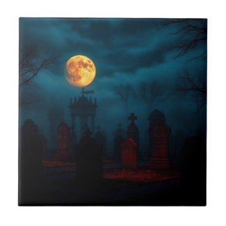 Azulejo De Cerâmica Minimalist Spider Web Halloween Ceramic Tile