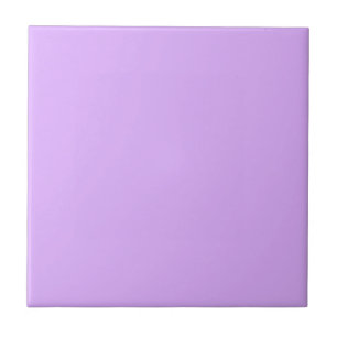 Azulejo De Cerâmica Minimalista de Cor Sólida da Mauve Pastel Persona