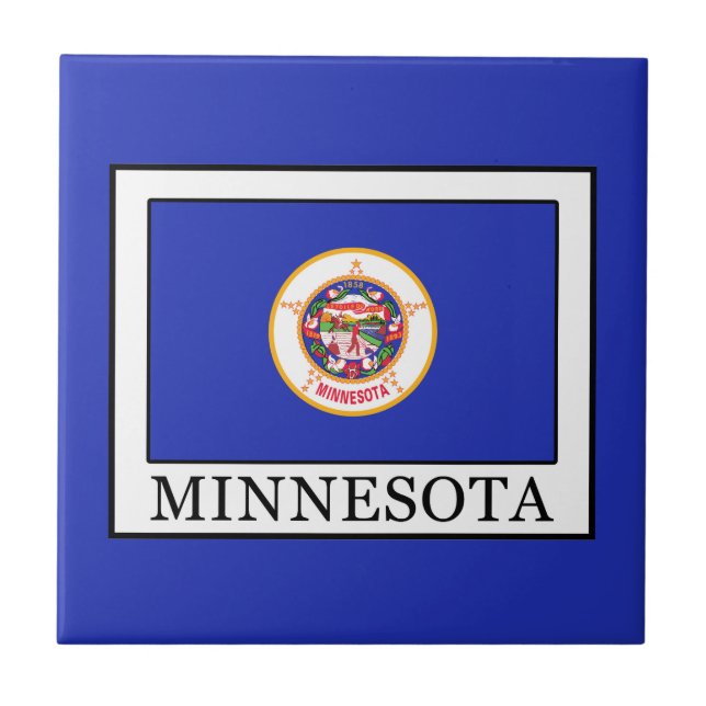 Azulejo De Cerâmica Minnesota (Frente)