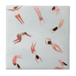 Azulejo De Cerâmica Minnoites<br><div class="desc">Minnows II de Victoria Borges. | 137240GG</div>