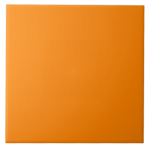 Azulejo De Cerâmica Minúsculo Neon Orange Cerâmica Azulejo 6 Polegadas