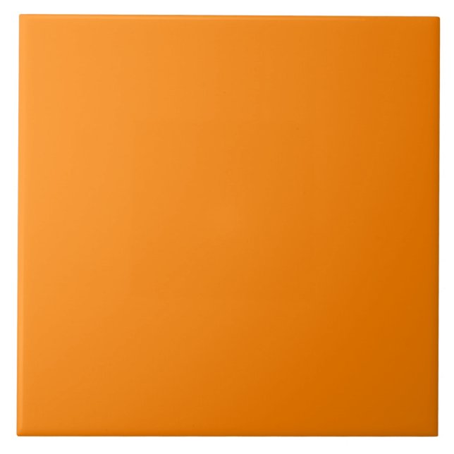Azulejo De Cerâmica Minúsculo Neon Orange Cerâmica Azulejo 6 Polegadas (Frente)