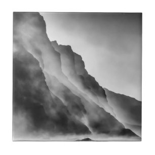 Azulejo De Cerâmica Mist nas rochas